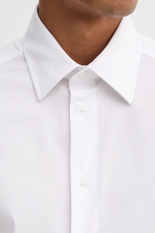 United Colors of Benetton cămașă 551MUQ049 alb