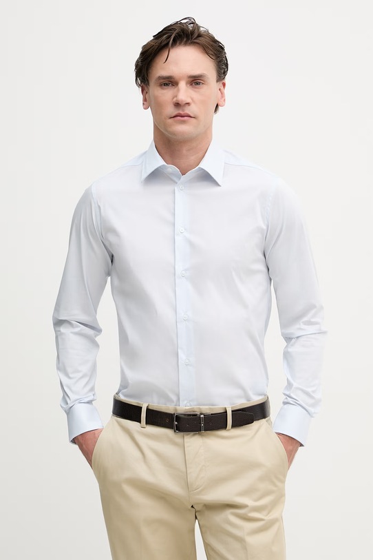 United Colors of Benetton košile pánská modrá 551MUQ049