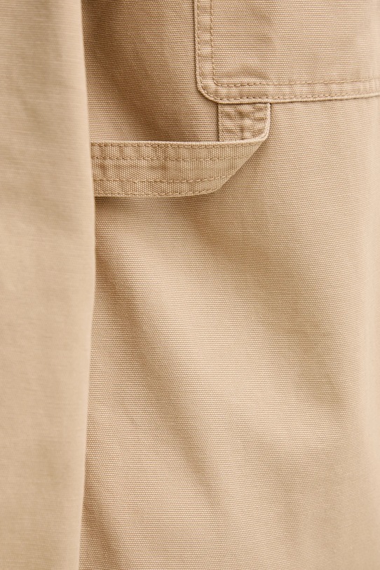 United Colors of Benetton cămașă jeans 5QHDUQ060 bej