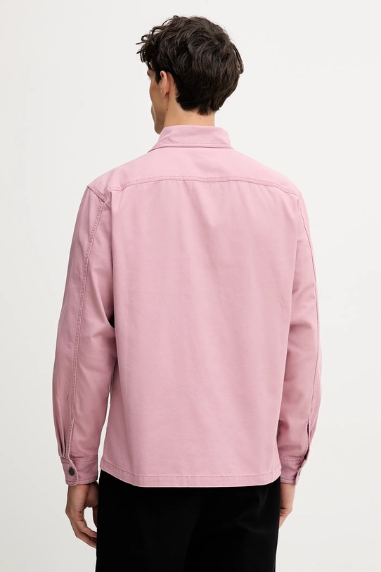 Odzież United Colors of Benetton koszula jeansowa 5QHDUQ060 różowy
