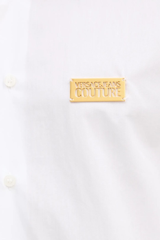 Bavlnená košeľa Versace Jeans Couture 79GALKR1.CN00K biela