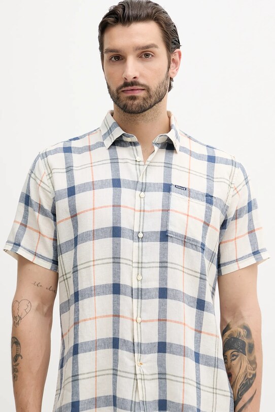 Barbour len ing CROFT kék MSH5197