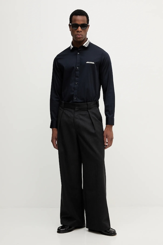 Armani Exchange koszula XM000958.AF10192 granatowy AW25