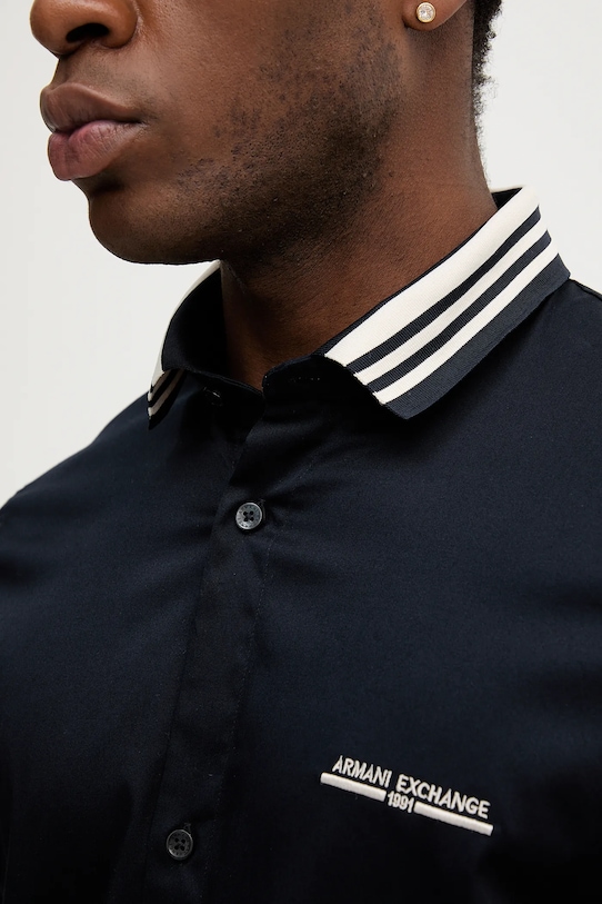 Armani Exchange koszula XM000958.AF10192 granatowy