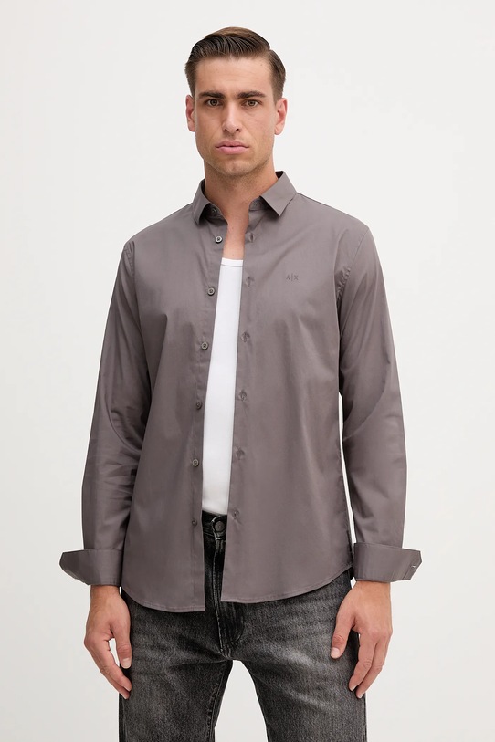 Риза Armani Exchange стандартна сив 8NZC31.ZN28Z.
