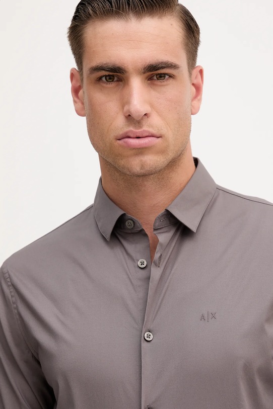 Риза Armani Exchange сив 8NZC31.ZN28Z.
