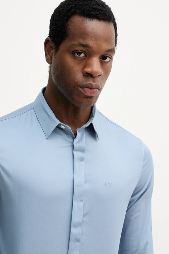 Armani Exchange koszula niebieski 8NZCBD.ZN10Z.