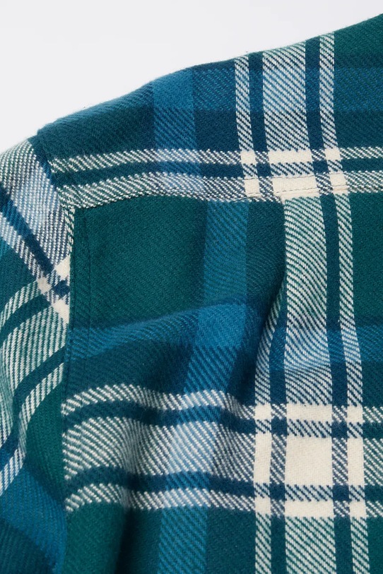 by Parra koszula bawełniana Crow flanel 54330.