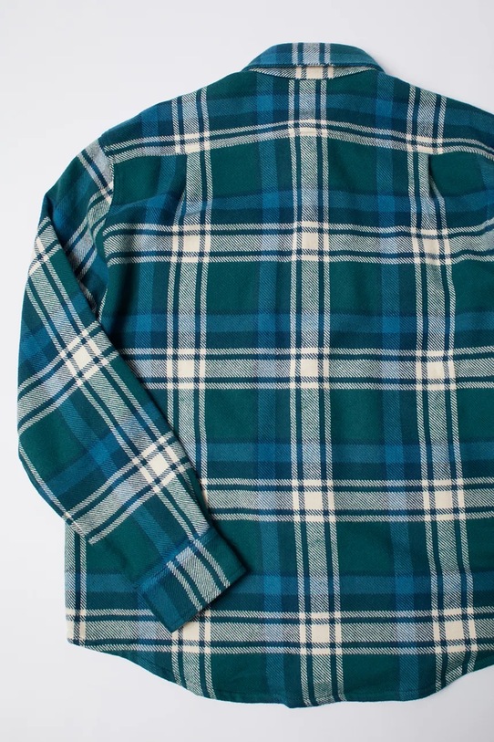 by Parra koszula bawełniana Crow flanel 54330.