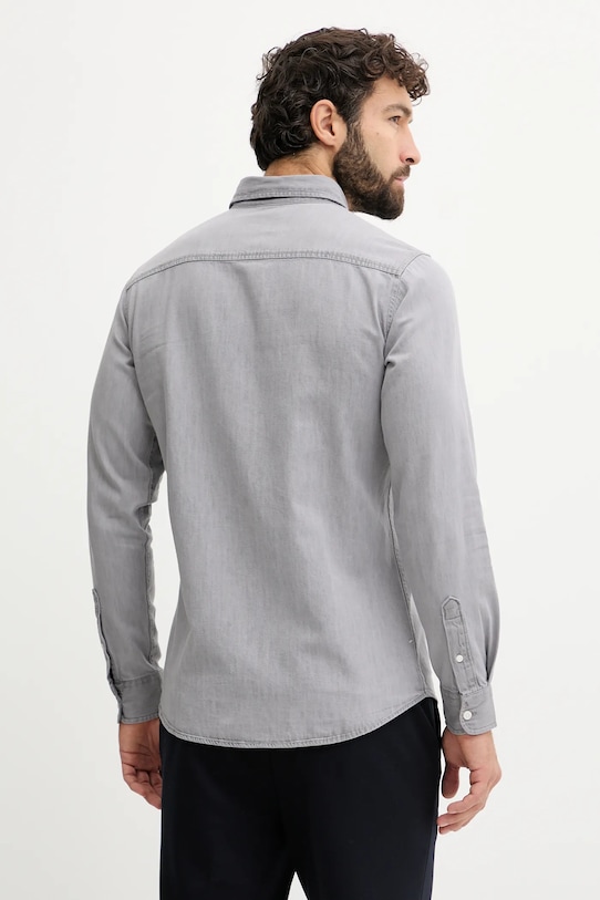 Odzież Pepe Jeans koszula PM3090018C0 szary