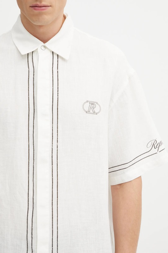 Риза Represent Border Shirt бял MLM100298