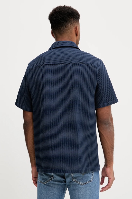 Odzież Marc O'Polo koszula bawełniana 5000006546 granatowy