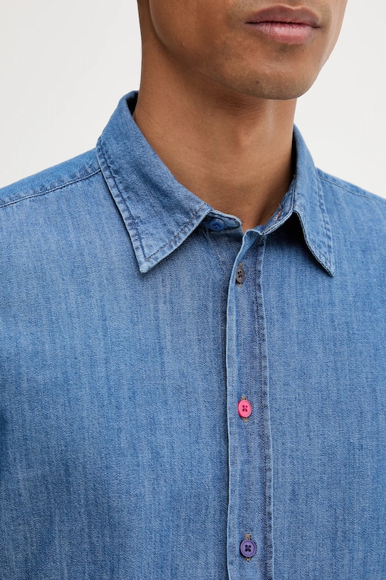 Джинсова сорочка PS Paul Smith M2R.612P.T22096 блакитний