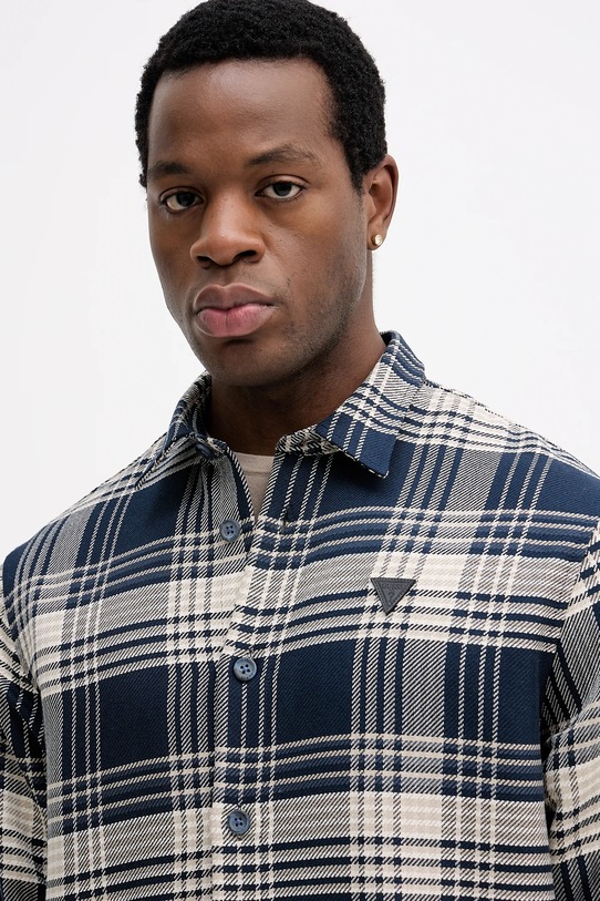 Guess koszula granatowy M5BH24.W1951