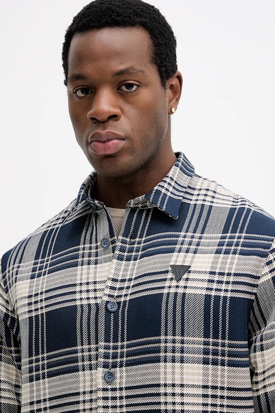 Guess koszula granatowy M5BH24.W1951