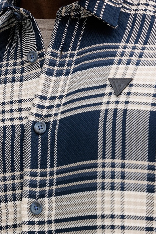 Guess koszula M5BH24.W1951 granatowy