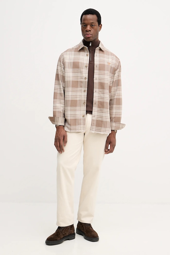 Košile Guess M5BH24.W1951 béžová AW25