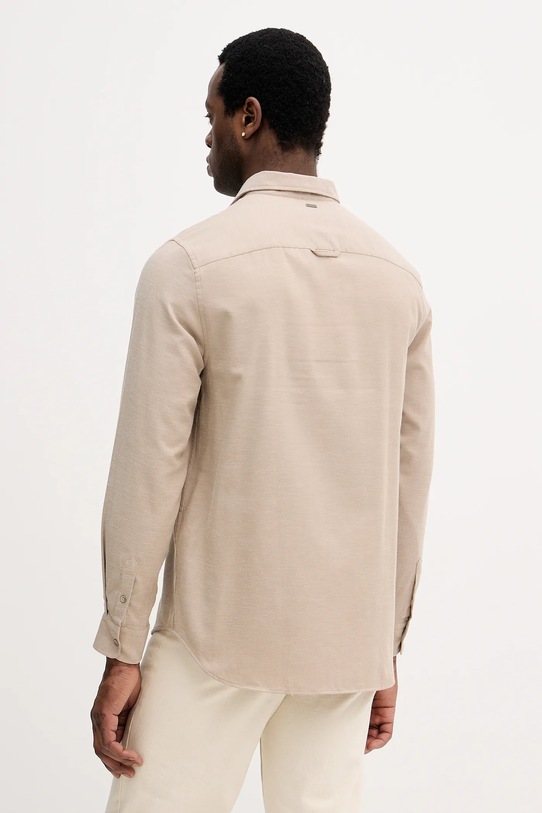 Odzież Guess koszula bawełniana M5BH26.W1961 beżowy
