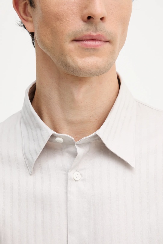 Armani Exchange koszula bawełniana XM001868.AF18836 beżowy