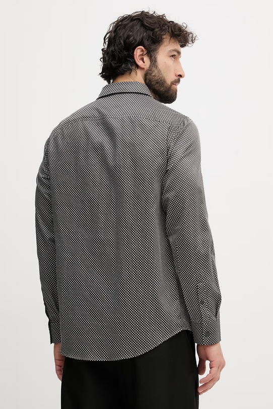 Одежда Armani Exchange рубашка мужская из хлопка XM001942.AF19194 серый