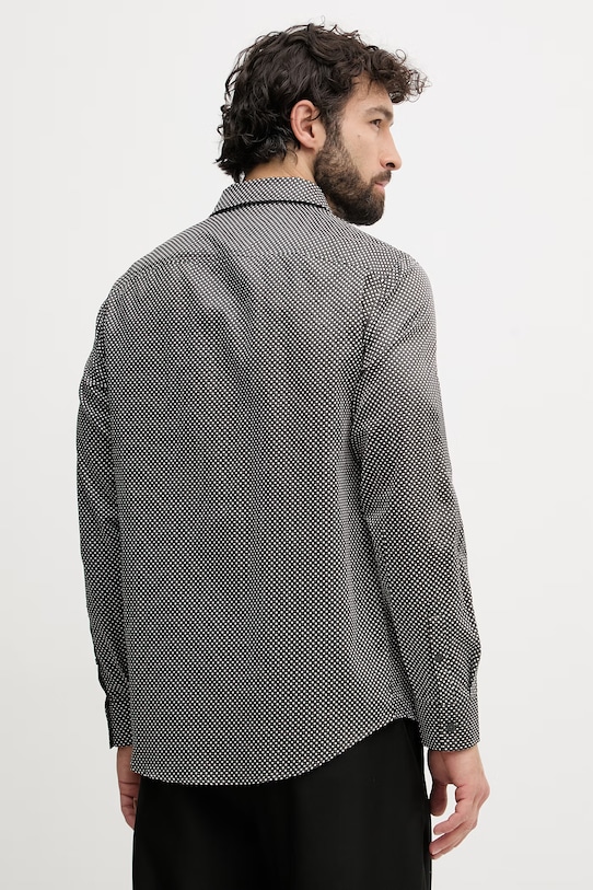 Oblačila Armani Exchange srajca moška bombažna XM001942.AF19194 siva