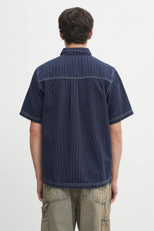 Oblečení Bavlněné polo tričko adidas Originals Graphic Lo Sh JW0169 námořnická modř