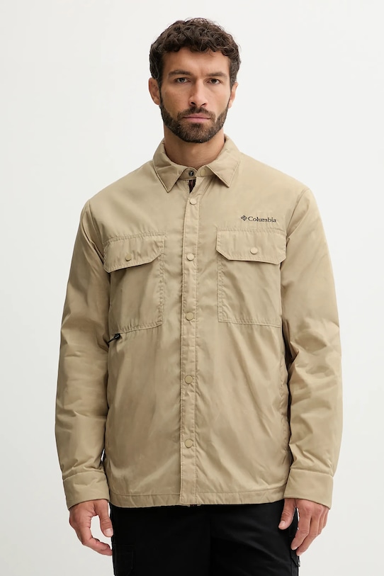 Bunda Columbia Landroamer jemné zateplenie béžová 2134301
