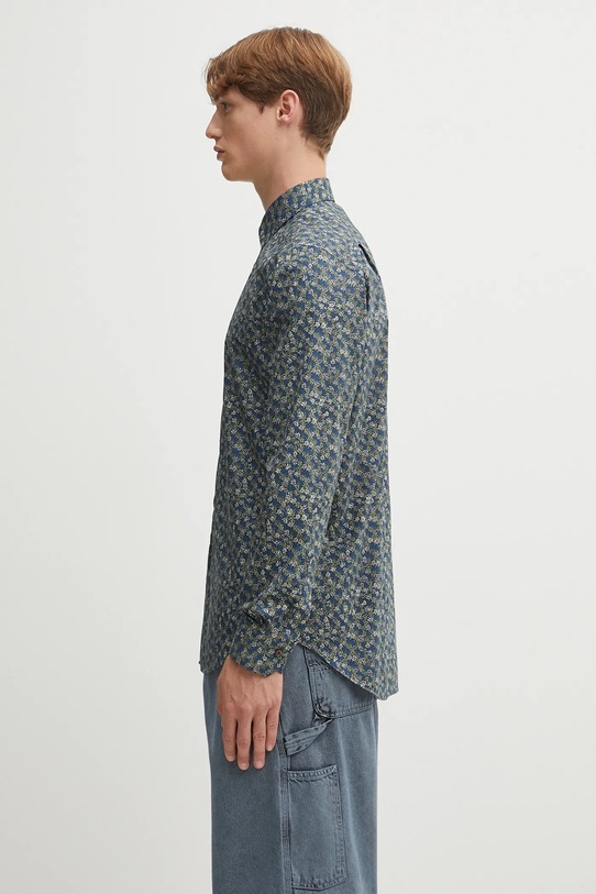Paul Smith koszula bawełniana 0 M1R.800P.T02750 granatowy AW25