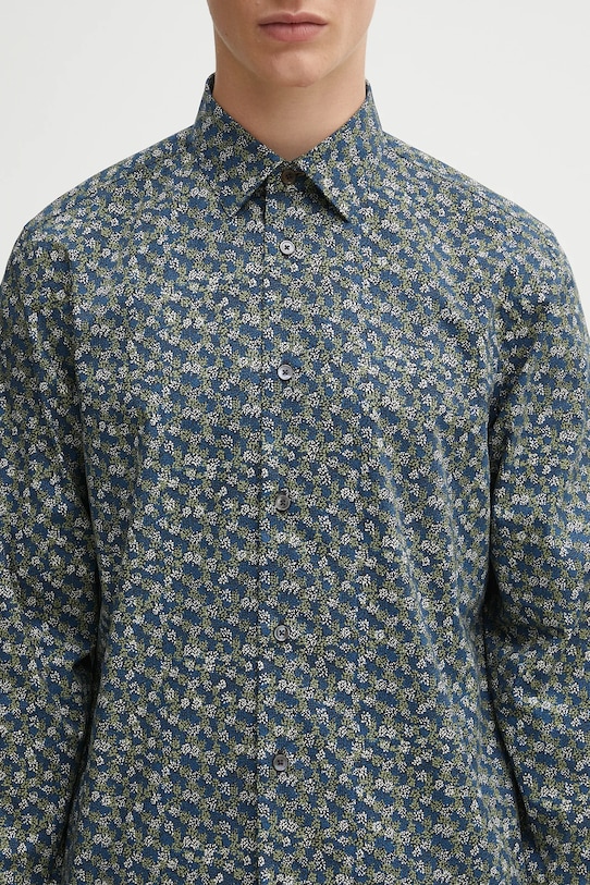 Paul Smith koszula bawełniana granatowy M1R.800P.T02750