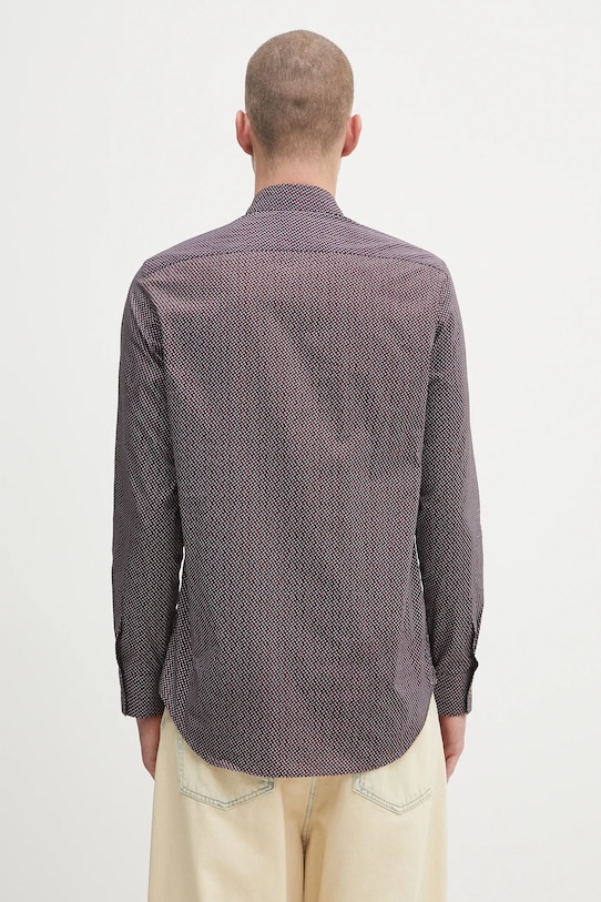 Odzież Paul Smith koszula bawełniana M1R.901U.T02718 bordowy