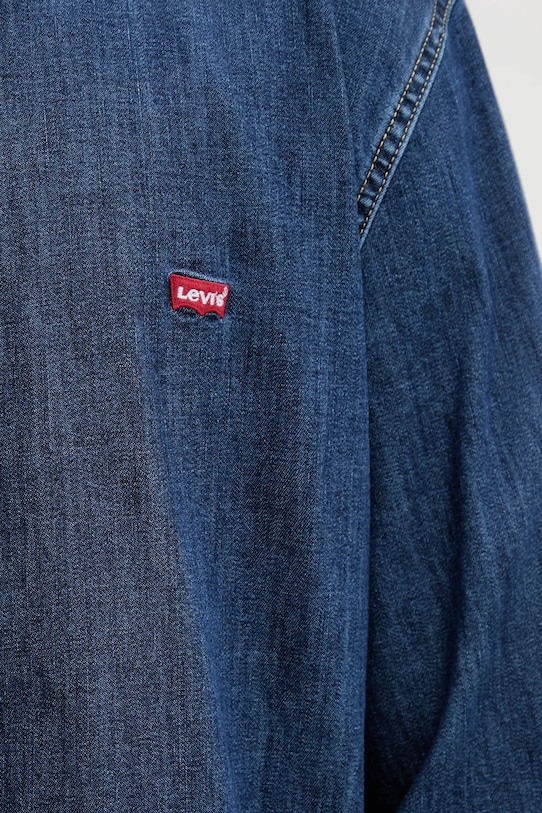 Levi's koszula jeansowa 86625.0052 granatowy
