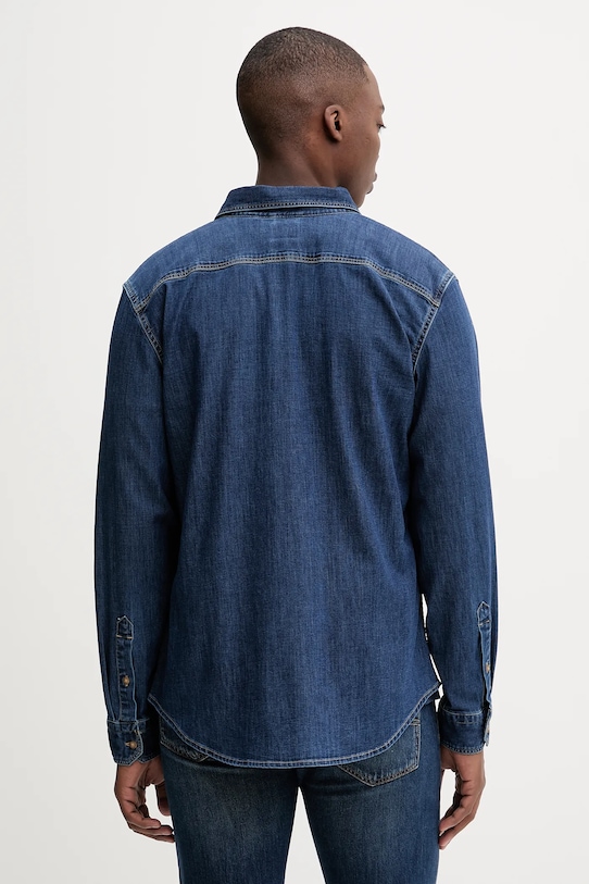 Odzież Levi's koszula jeansowa 86625.0052 niebieski