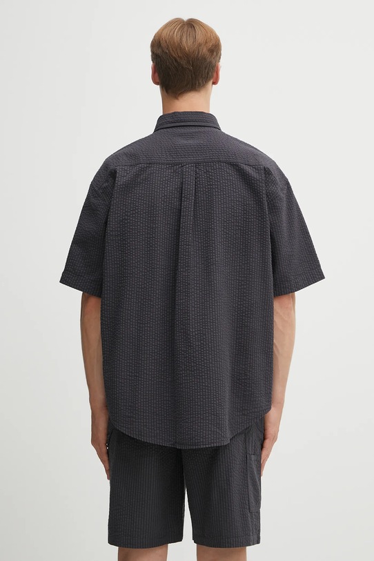 Дрехи Памучна риза Carhartt WIP S/S Toland I035151.31RXX черен