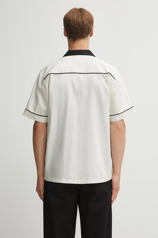 Odzież Carhartt WIP koszula S/S Bowl I035153.0D3XX beżowy
