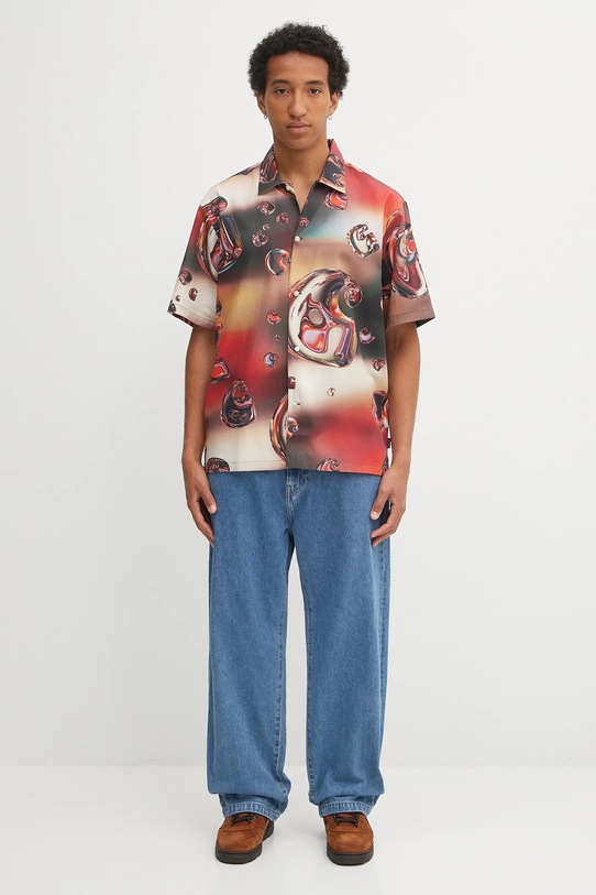 Carhartt WIP koszula S/S Solar Chrome I035155.32LXX multicolor