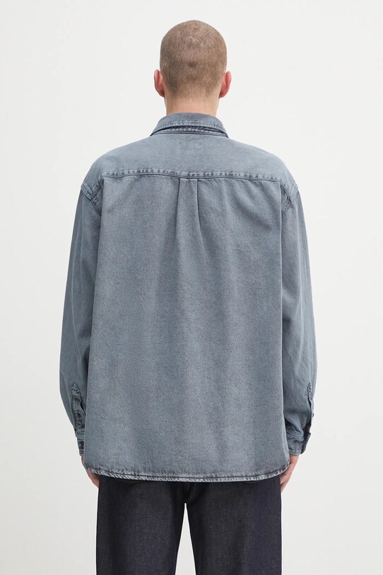 Oblečenie Rifľová košeľa Carhartt WIP Tigan I035821.36AGD modrá