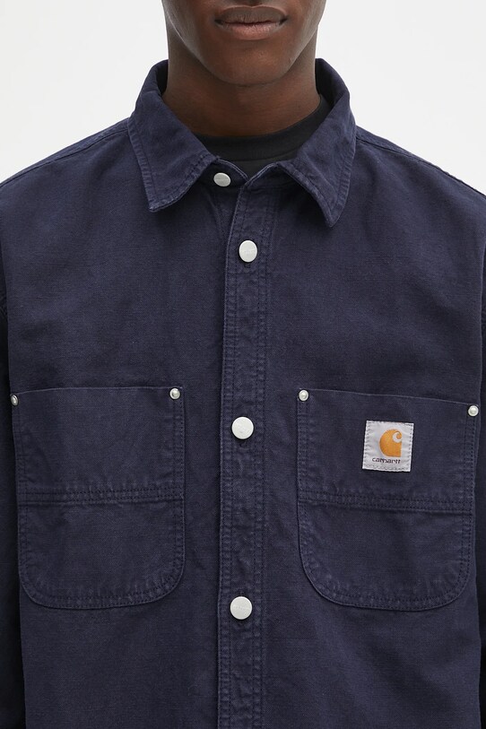 Košulja Carhartt WIP Walter mornarsko plava I033578.1CGD