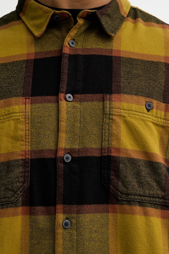 Vans cămașă din bumbac VN000P7ZF0H1 verde