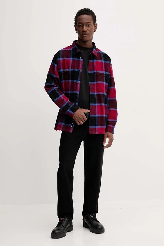 Vans pamut ing VN000P7ZF0G1 burgundia AW25