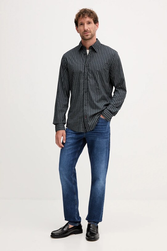 Joop! koszula bawełniana 30047201 czarny AW25