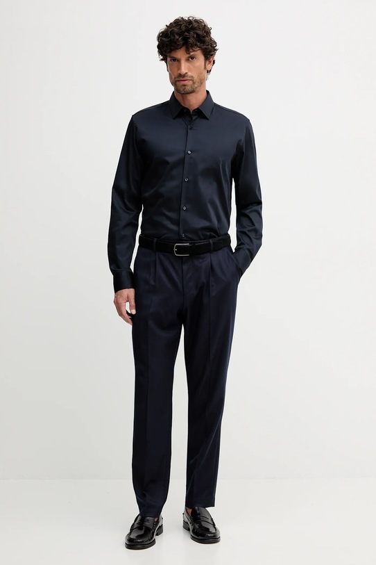 Košeľa Joop! 30044608 tmavomodrá AW25