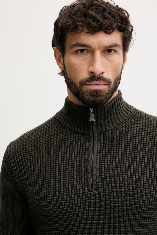 Joop! pulover de bumbac verde 30047663