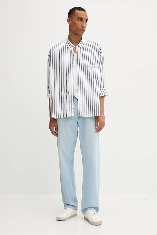 Levi's koszula bawełniana 004GC biały AW25