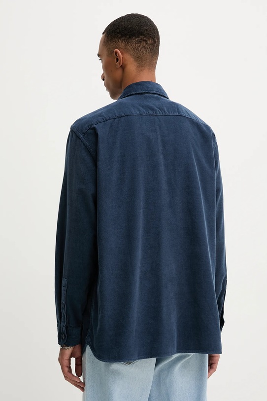 Îmbrăcăminte Levi's cămașă din velur 19573.0276 bleumarin