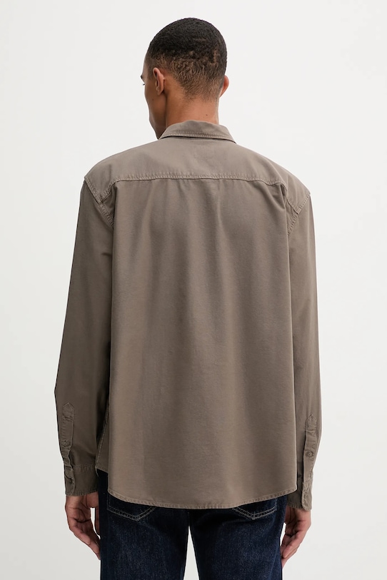 Îmbrăcăminte Levi's cămașă din bumbac A7210.0051 maro