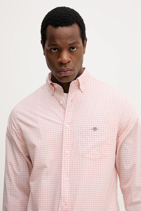 Gant cămașă din bumbac portocaliu 3250149