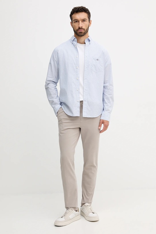 Gant koszula bawełniana 3250149 niebieski AW25