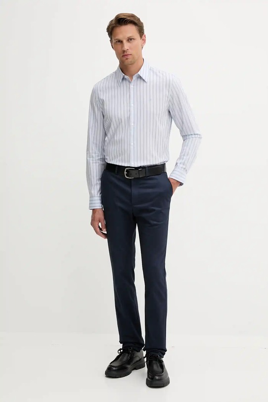 Πουκάμισο Calvin Klein LV04LD137G μπλε AW25