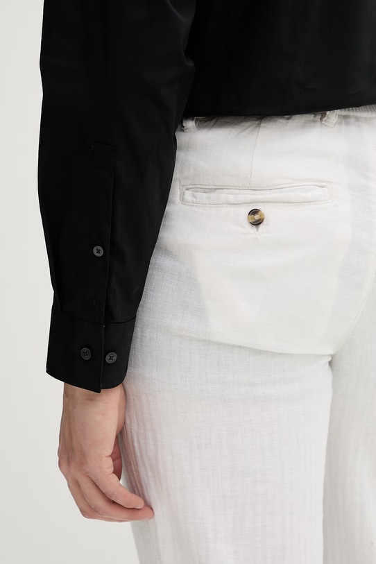 Πουκάμισο Calvin Klein LV019EU001 μαύρο