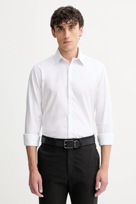 Calvin Klein camicia slim bianco LV019EU053